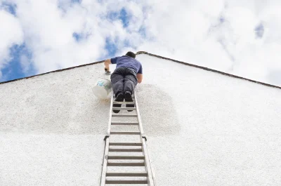 Peinture extérieure à Parmilieu — façades et ravalement
